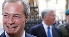 Farage:  “Ik wil geen onderdeel zijn van een politieke unie die onze wetten voorschrijft en boven onze rechtbanken staat”