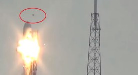 VIDEO: Ontploffing SpaceX-raket veroorzaakt door UFO?