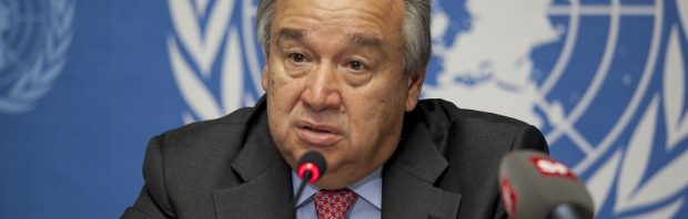 Klimaatspeech VN-secretaris-generaal Guterres zit ‘vol leugens’. Kijken: parlementslid doet factcheck