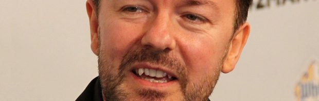 Ricky Gervais geeft speech die de wereld nog lang zal heugen. Dit zei hij over Epstein, prins Andrew en Greta Thunberg