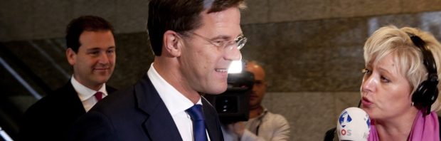 Rutte gezien als beste premier, aldus wc-eend. ‘De propaganda moet door’