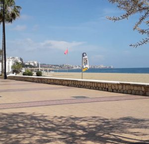 Coronacrisis hier in Spanje 4 costa del sol uitgestorven
