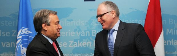 VN-chef pleit voor ‘wereldregering’ met ’tanden’. We hebben nog tot 2030