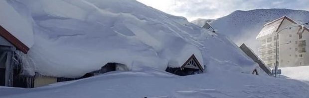 Ondertussen in Zuid-Amerika: 4 METER sneeuw en -23°C