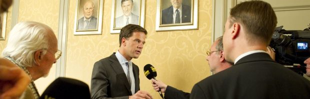 Ongekend populair? 87 procent Nederlanders wil dat Rutte ophoepelt