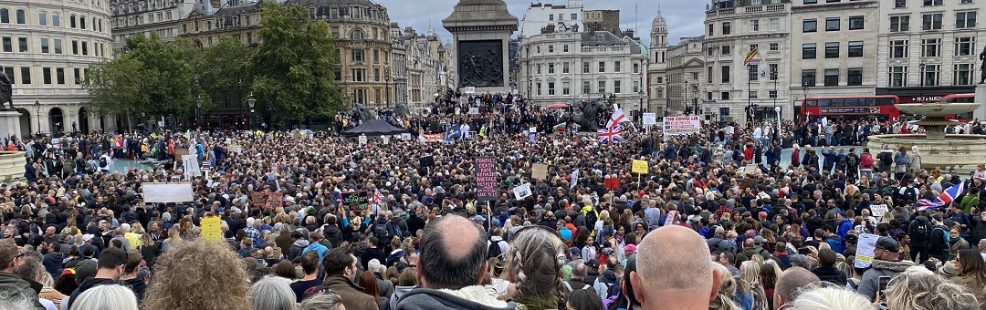 Kippenvel-beelden uit Londen: ‘VRIJHEID! VRIJHEID!’