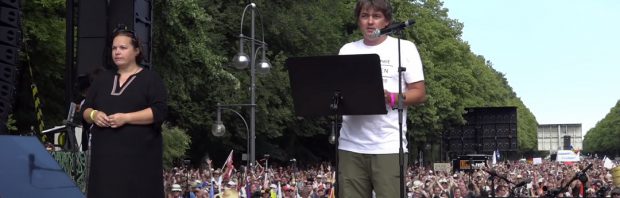 Organisator coronaprotest Berlijn: ‘Het vrijheidsvirus verspreidt zich over Europa’
