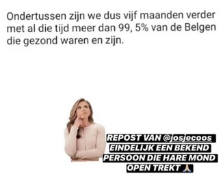 Josje Huisman (ex-K3) roept op tot coronaprotest: 'Wanneer staan we op?' 2 josje huisman