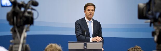 ‘Rutte voert vandaag gesprek met terroristische organisaties’