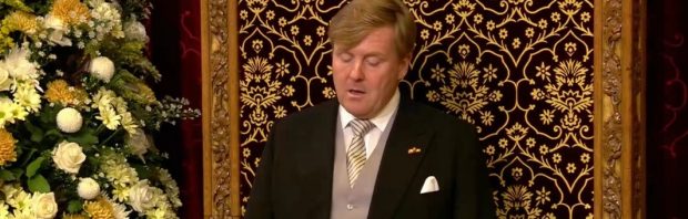 Troonrede: ‘Koning slaat op elk gebied de plank mis’