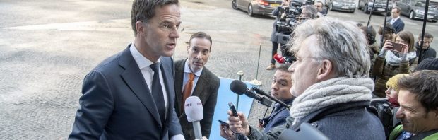 Mark Rutte voert ’typisch psychopathisch beleid’