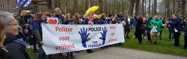 Vrijheidsmars Police for Freedom: in Baarn is vandaag geschiedenis geschreven