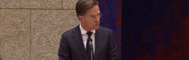 Pijnlijk: Rutte wordt geconfronteerd met leugens over boek The Great Reset van Klaus Schwab