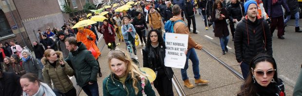 De eerste massademonstratie: ‘Meer dan 100.000 mensen komen zondag bij elkaar op de Dam in Amsterdam’