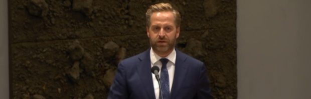 Minister Hugo de Jonge zei het echt: ‘Vrijheid is niet vrijblijvend’