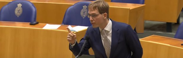 Pepijn van Houwelingen spuwt vuur: ‘Met welke periode mogen we uw misdaden dan wel vergelijken?’