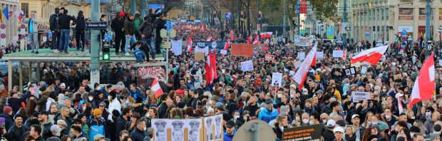 Beelden: Massale protesten in Europa tegen coronaregels en vaccinatieplicht