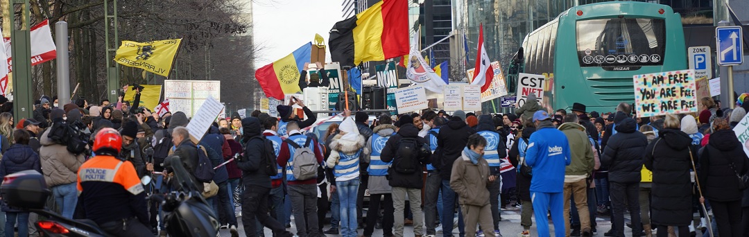 1 ploeg van 1 miljoen: Megaprotest op 23 januari in Brussel voor vrijheid en tegen de Great Reset