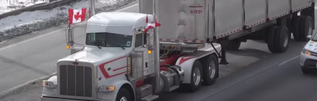 Volgens de NOS blokkeren ’tientallen’ trucks het centrum van Ottawa. Kijkt u even mee?