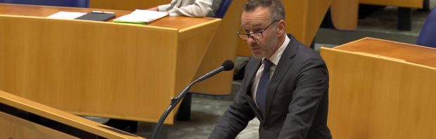 Van Haga trekt hard van leer tegen kabinet: ‘We zijn getuige van een staatsgreep nieuwe stijl’