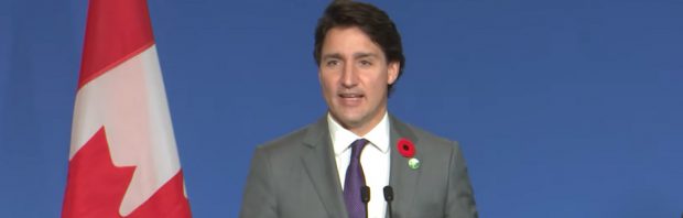 Trudeau erklärt friedlichen Kanadiern am Valentinstag den Krieg und bewundert das „System China“ (Video)