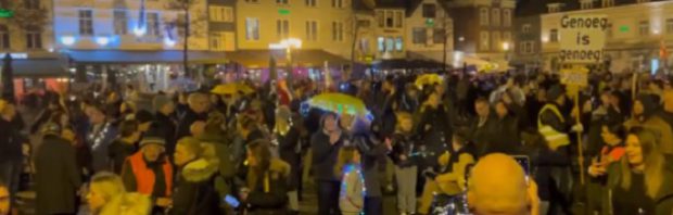 Beelden: Protesten in Eindhoven, Sittard, Sneek & Utrecht tegen coronabeleid – ‘Mensen zijn het zat!’
