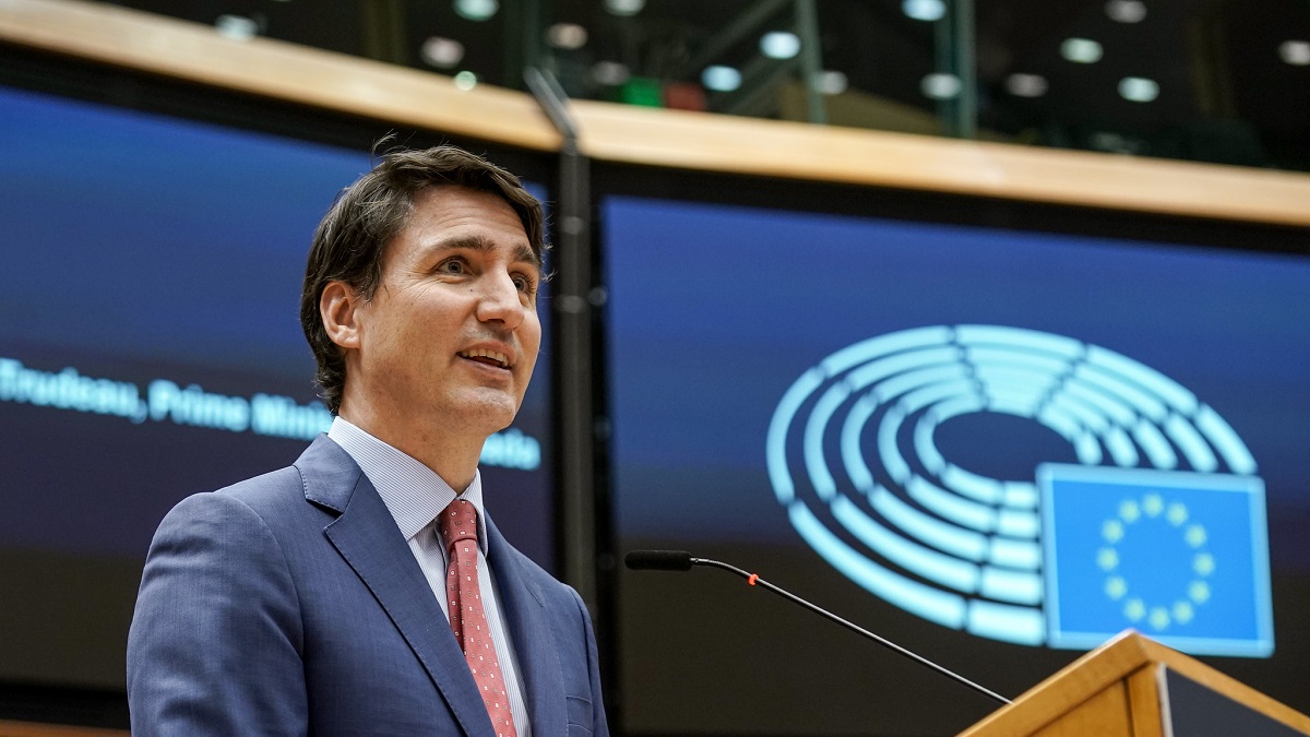 Kanadischer Premierminister Trudeau wird im Europäischen Parlament als Diktator bezeichnet
