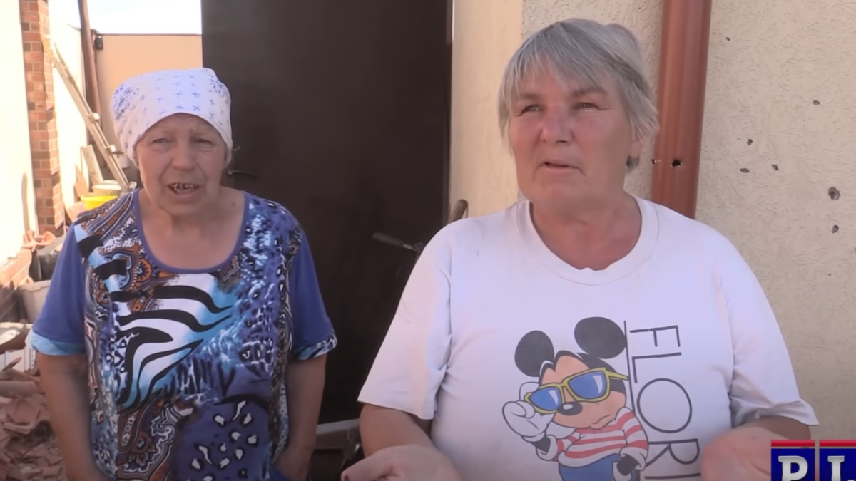 Frau aus der Ukraine appelliert an westliche Länder: „Schicken Sie keine Waffen, die ukrainische Armee schießt auf uns“.
