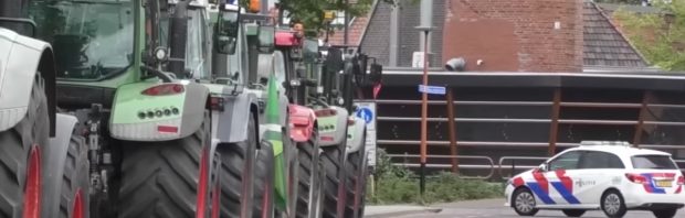 Ooggetuige stelt dat boeren niet tegen verkeer in reden over A7: ‘Het is zo vals, zo vals’