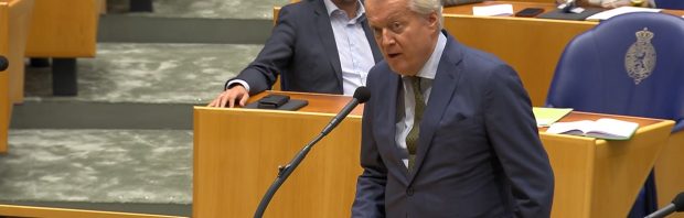 Kersvers FVD-Kamerlid Ralf Dekker leest Jan Paternotte de les over natuurbescherming: ‘Gewoon onjuist’