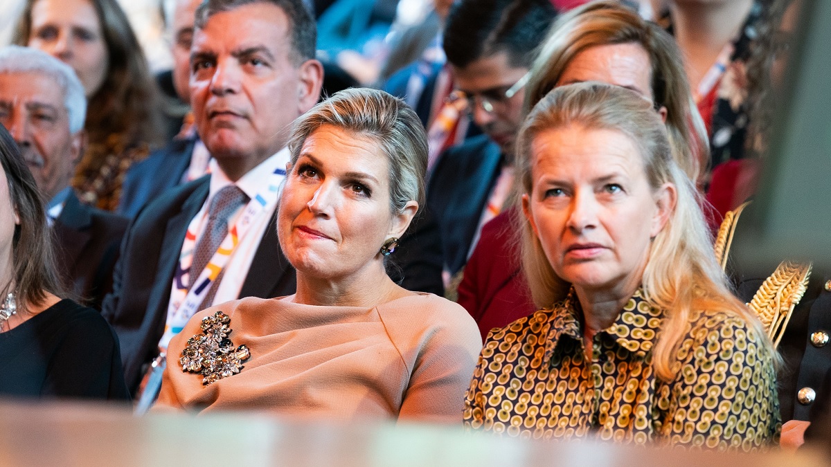 Koningin Maxima pleit hier openlijk voor programmeerbaar geld: ‘Ernstige aantasting van de democratie’