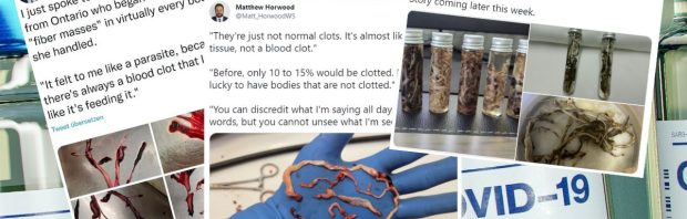 Journalist schokt twitteraars met foto’s van vreemde bloedstolsels: ‘Als je eens wist hoe erg het is’