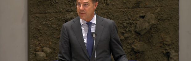 Uithaal Rutte naar FVD oogst felle kritiek: ‘Er is niemand die deze gespeelde verontwaardiging serieus neemt’