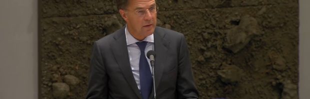 Rutte krijgt er fors van langs: ‘Hij kan beter kijken naar de balk in het oog van hemzelf’