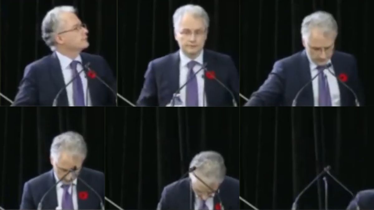 Kijk: ‘Maximaal gevaccineerde’ advocaat zakt plotseling in elkaar tijdens hoorzitting