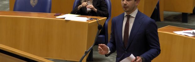 Kijk: Gideon van Meijeren zet VVD klem in debat over permanente coronawet