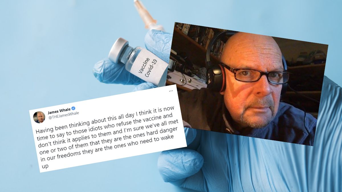 Bekende radiopresentator noemde vaccinweigeraars ‘idioten’ en zo zit hij er nu bij