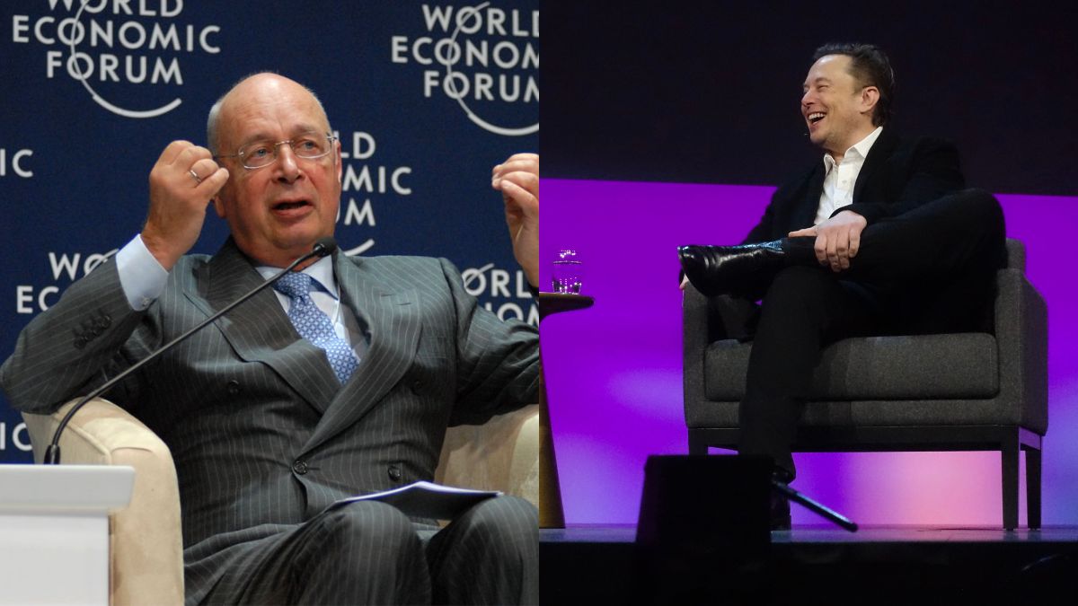 Kijk: Klaus Schwab vertelt hoe hij het onderwijs gaat ‘revolutioneren’, Musk reageert
