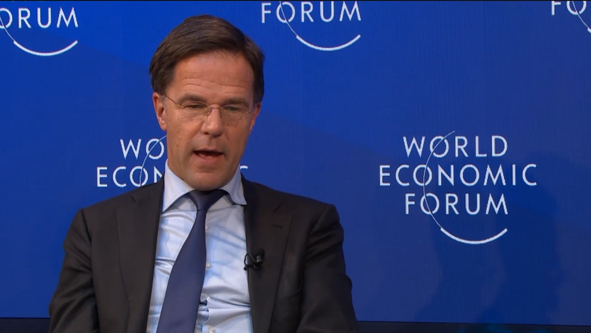Rutte verzekert ons: op het World Economic Forum worden geen besluiten genomen