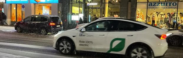 Davos: elektrische auto’s voor het plebs, brandstofauto’s voor de WEF-vips