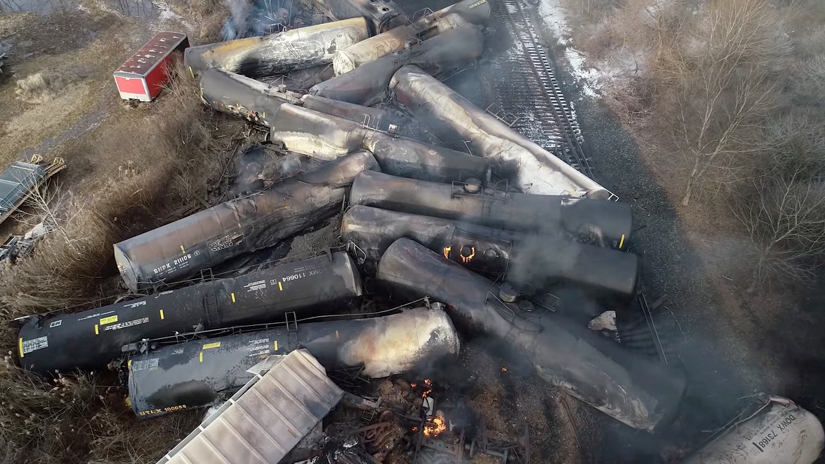 ‘Wegwezen daar’: Apocalyptische chemische ramp in Ohio