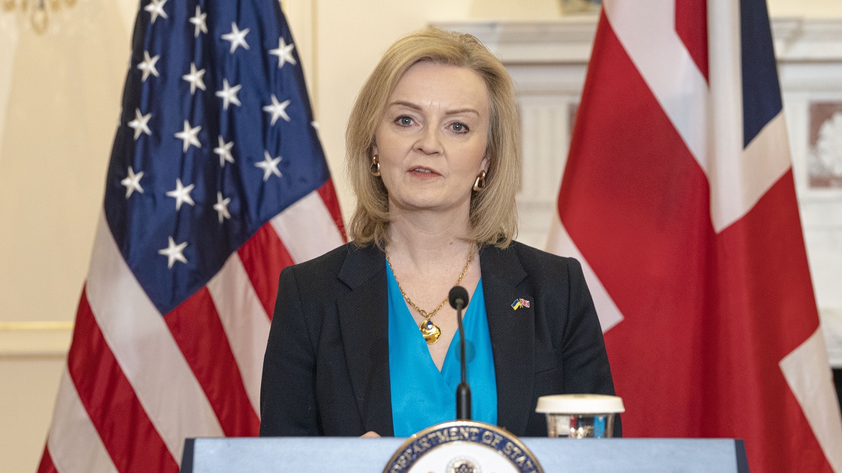 Britse oud-premier Liz Truss doet opmerkelijke uitspraak over nieuwe wereldorde