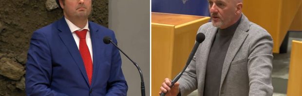 Kijk: PVV-Kamerlid laat VVD’er alle hoeken van de Kamer zien