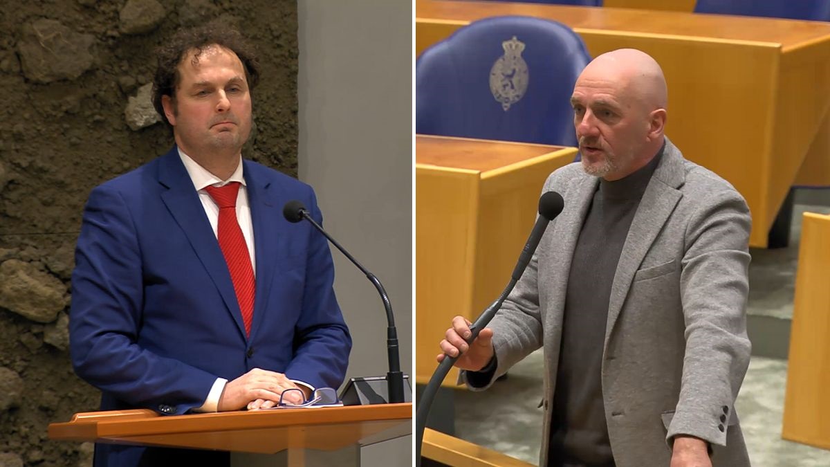 Kijk: PVV-Kamerlid laat VVD’er alle hoeken van de Kamer zien