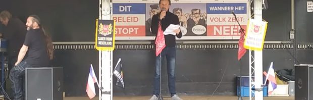 Jurist Jeroen Pols in Den Haag: ‘Het loopt niet lekker met die machtsgreep van Rutte en z’n handlangers’