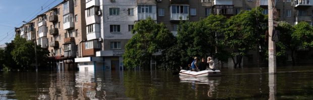 Is dit dan de vrouw die groen licht gaf voor vernietiging van Oekraïense dam?