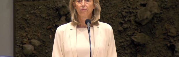 Verontwaardiging na uitspraken Ollongren over vechtbereidheid: ‘Dat mens wil alleen maar oorlog’