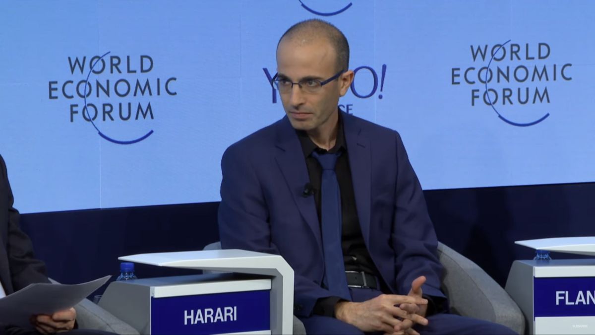 Filmpje: Great Reset-architect Yuval Harari doet wel heel bizarre uitspraken over Nieuwe Wereldorde