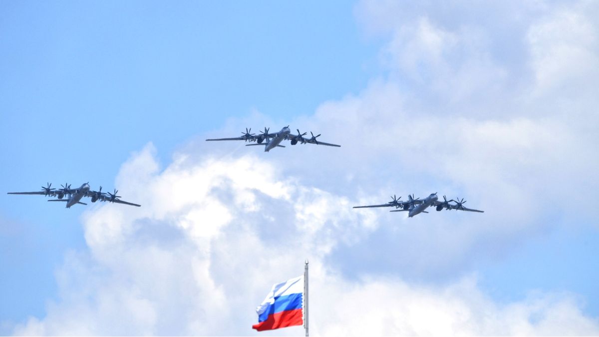 Nederlandse F-16’s komen in actie vanwege Russische bommenwerpers boven Denemarken, maar niet heus