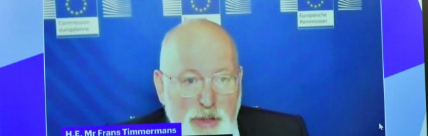 ‘Klimaatclown’ Frans Timmermans maakt zich niet populair: ‘En wie gaat dat betalen? Wij natuurlijk!’